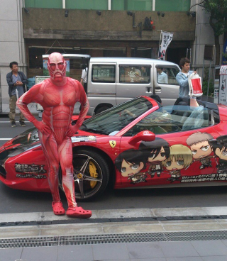 Illustration for article titled Ferrari Lovers, This Anime Stunt Might Horrify You